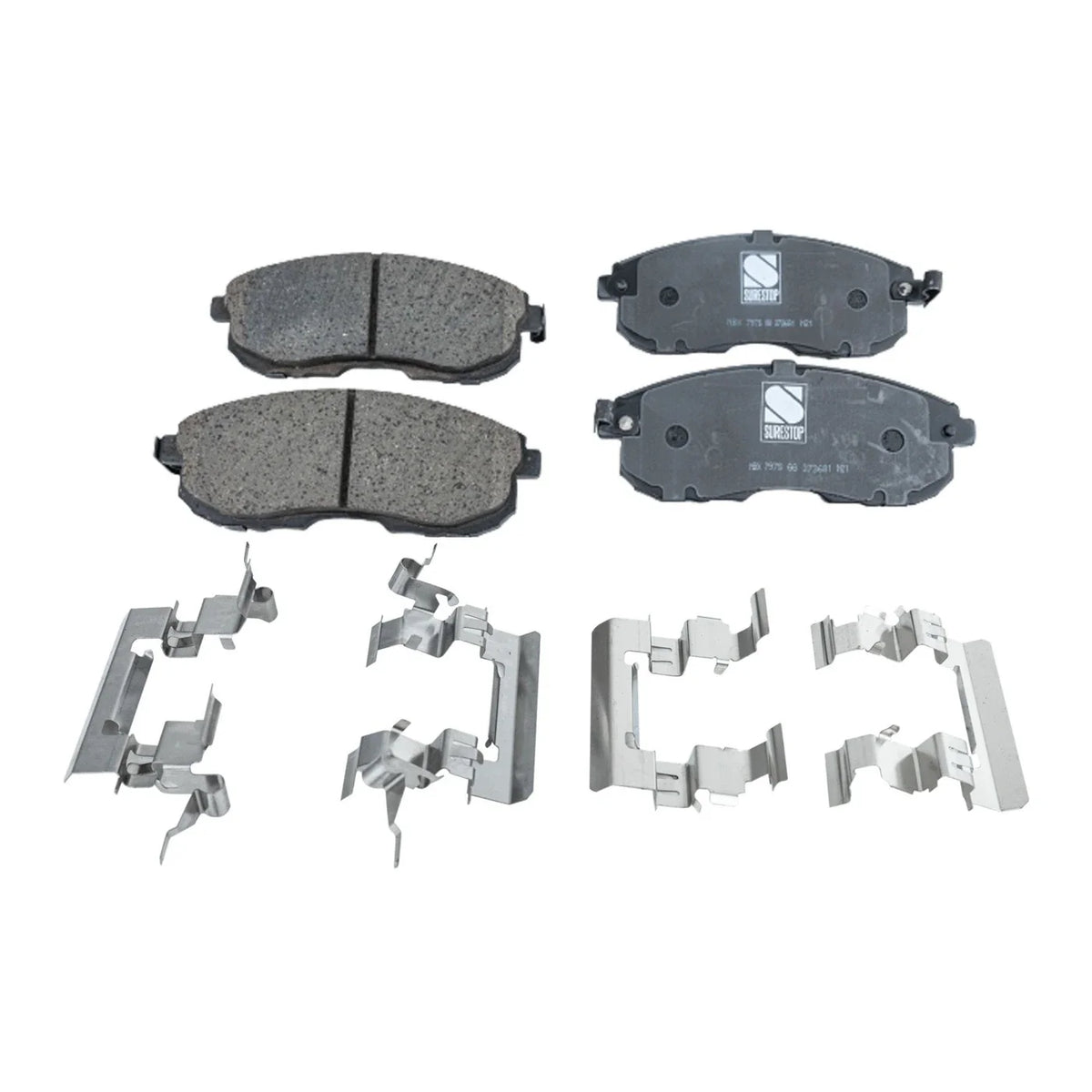 Front Brake Disc and Pad Kit for Nissan Versa (2007–2012) Ceramic