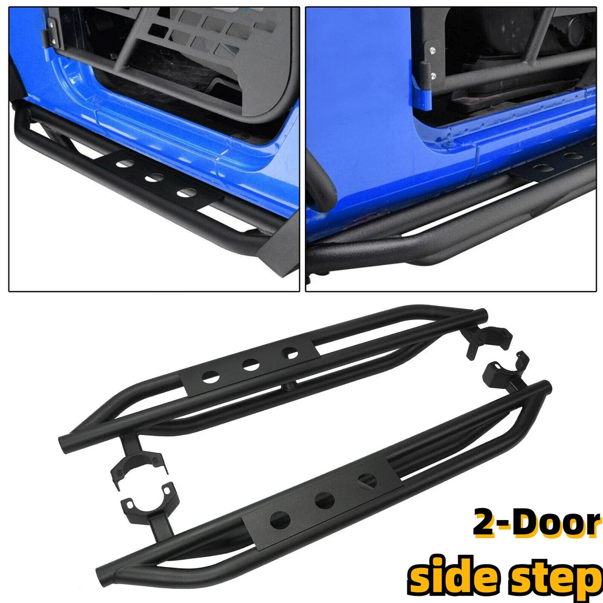 Running Boards Side Steps for Jeep Wrangler JK (2007–2018)