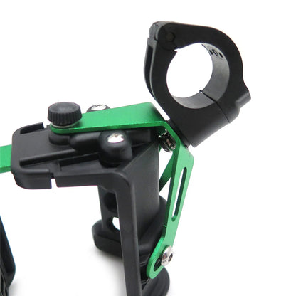 Motorcycle Crash Bar Mount Water Bottle Holder - Universal Design