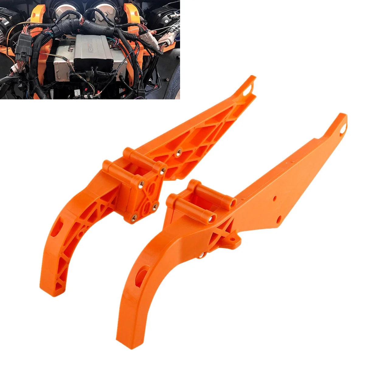 Batwing Inner Fairing Support Brackets for Electra Glide 1993-2013