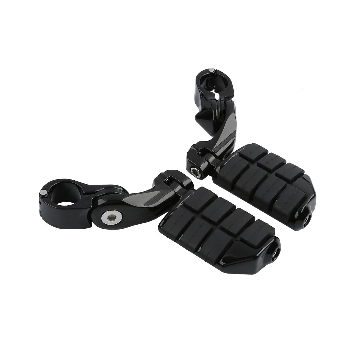 1.25" Adjustable Foot Peg Mount Clamps for Motorcycle (32mm)