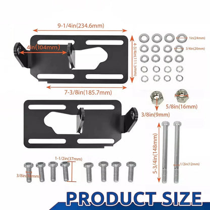 Adjustable Engine Motor Mounts for LS1 LS2 LS6 LSX LQ4 LQ9 (1988–1998)