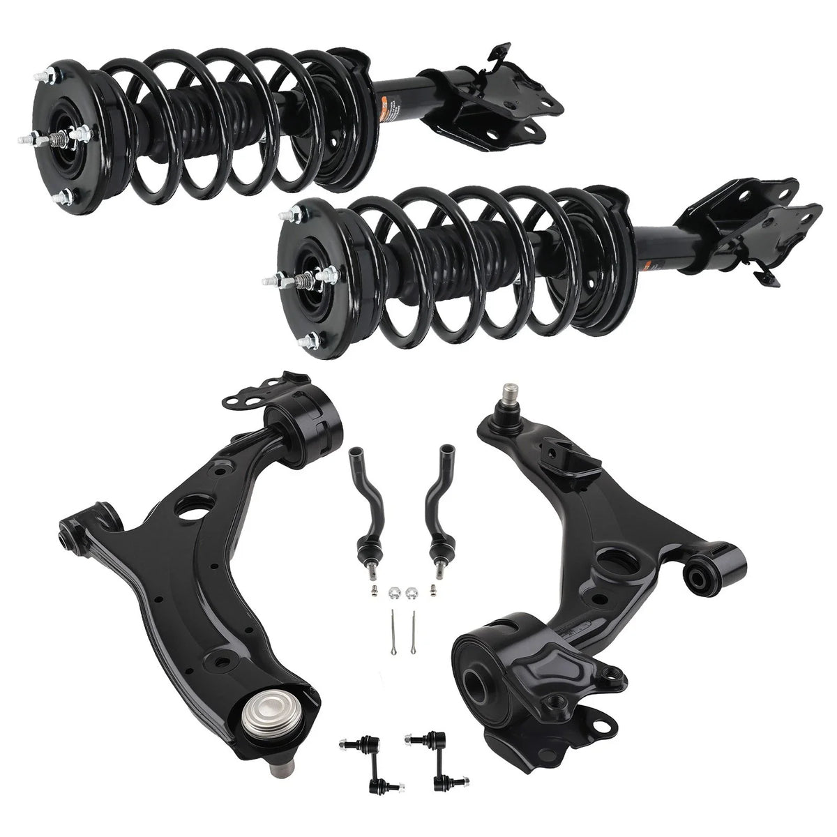 Coil Spring Front Strut Kit for Ford Edge 2007-2014 - 8 Pieces