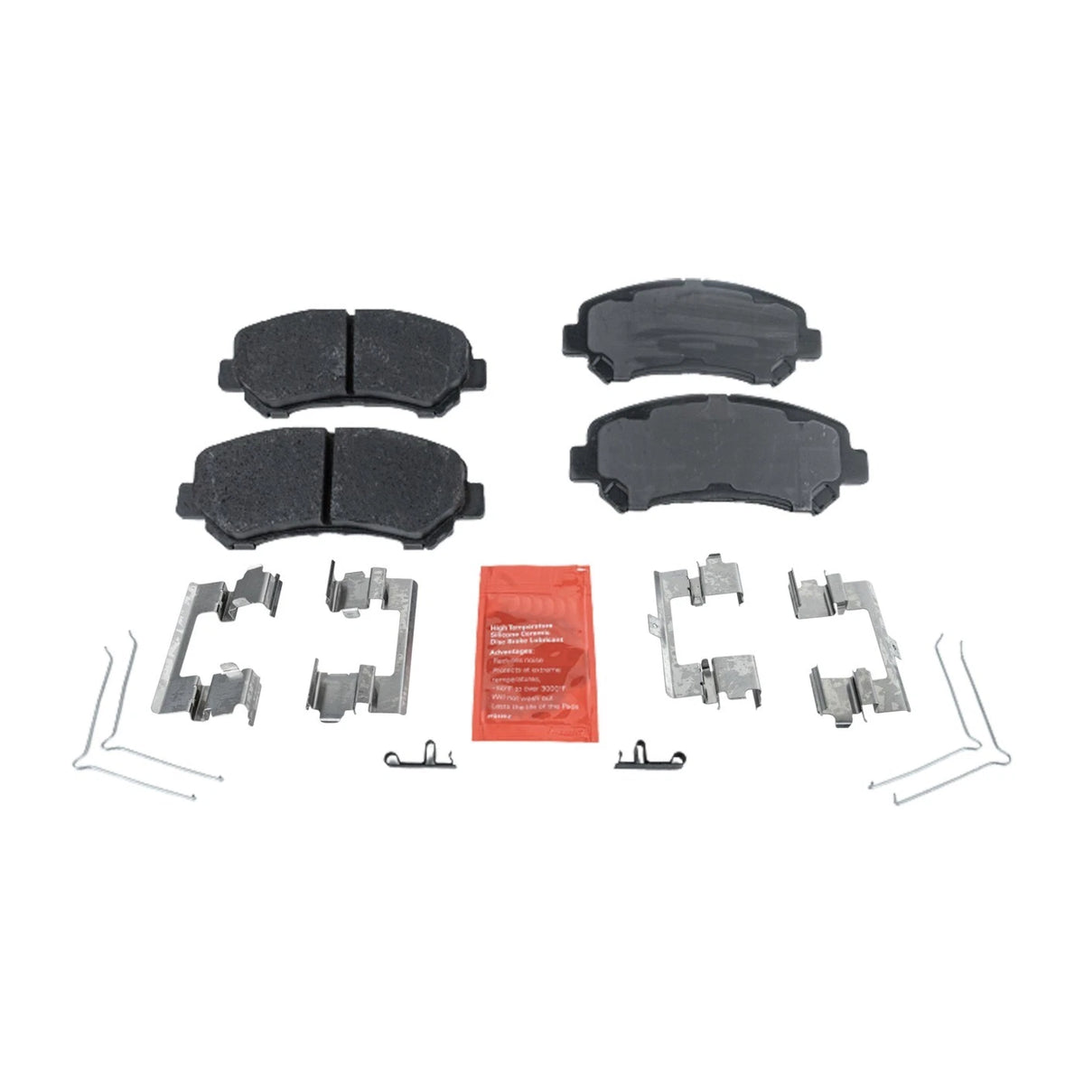 Set of 4 Front & Rear Brake Pads for Nissan Maxima Juke (2014–2017)