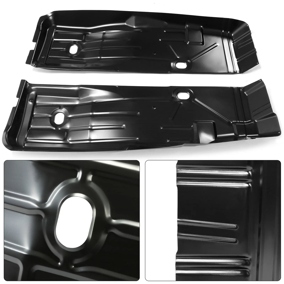 Pair of Full Length Front Floor Pans for 1967-1969 Firebird Camaro