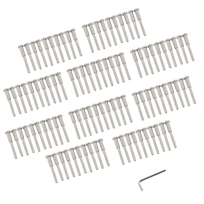 Invisible Cable Railing Kit for Various Applications (100 Pack)