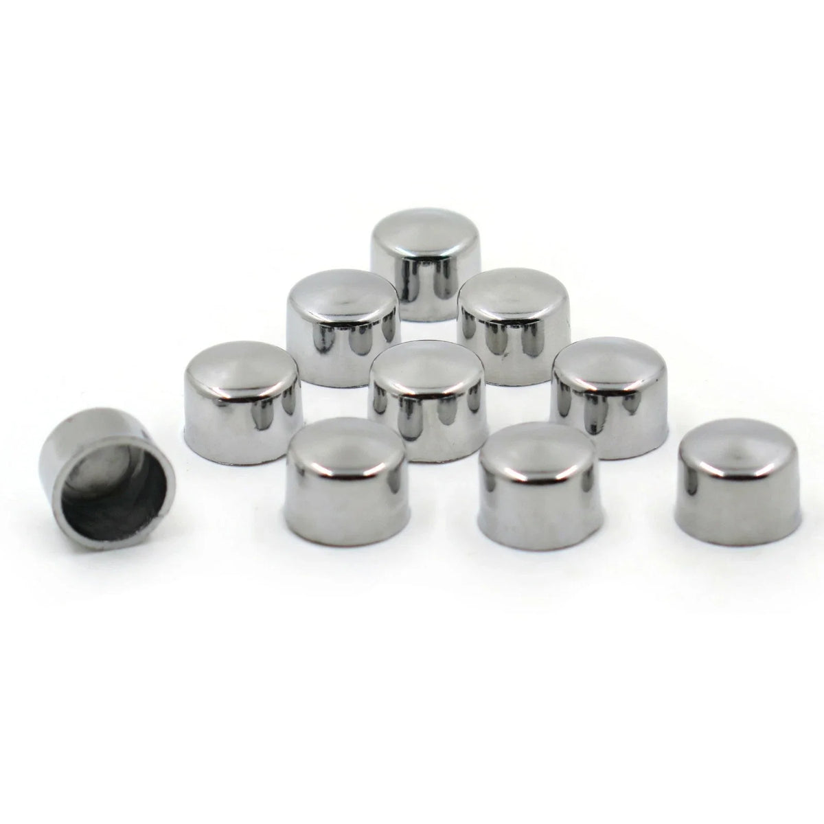 10pcs Chrome Allen Socket Bolt Cap Dress Kit for Harley
