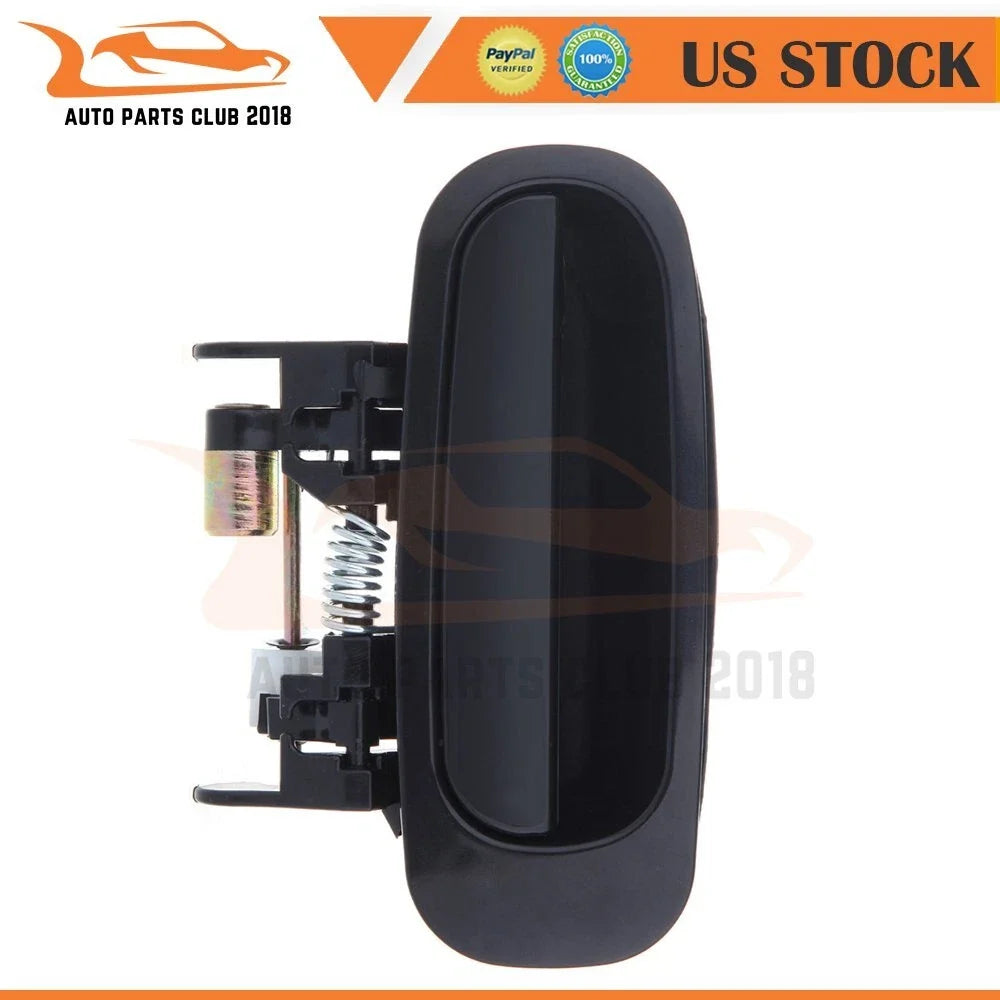 Exterior Door Handle for Toyota Corolla (1998–2002) Black Right Rear