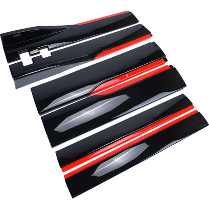 Bumper Spoiler and Side Skirt Body Kit for Corolla SE LE