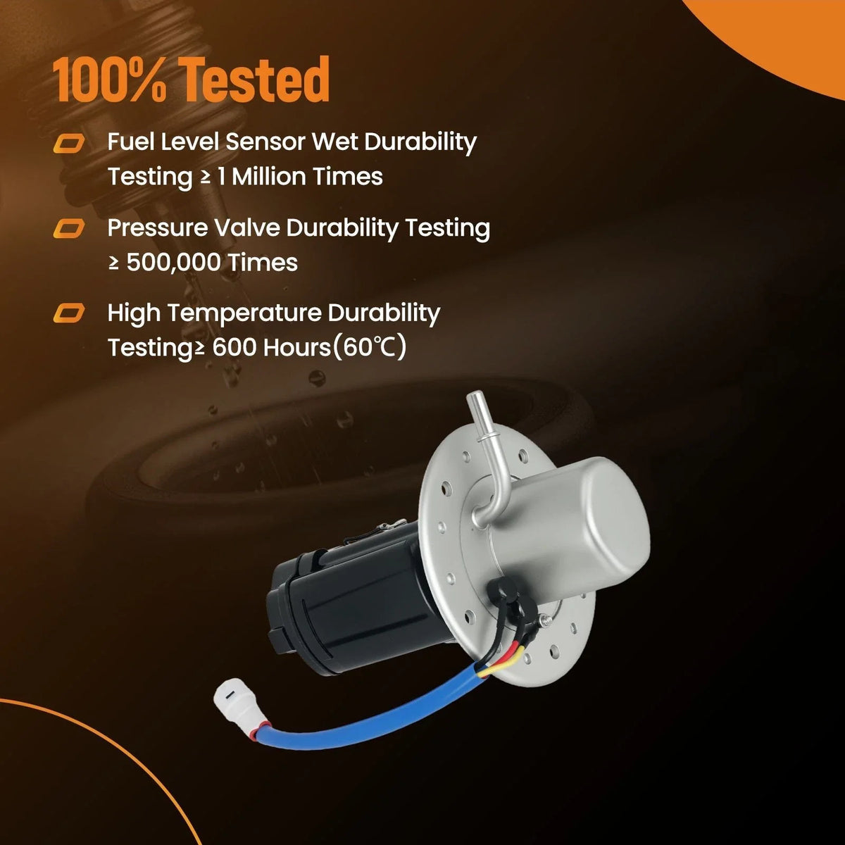 Fuel Pump Assembly compatible with Suzuki SV1000 & GSXR1000 (03-05)