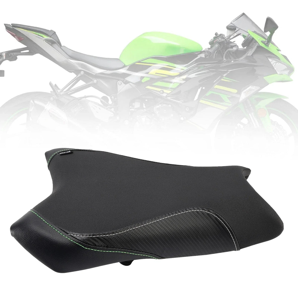 Front Driver Pillion Seat for Kawasaki Ninja ZX-6R (2019–2025)