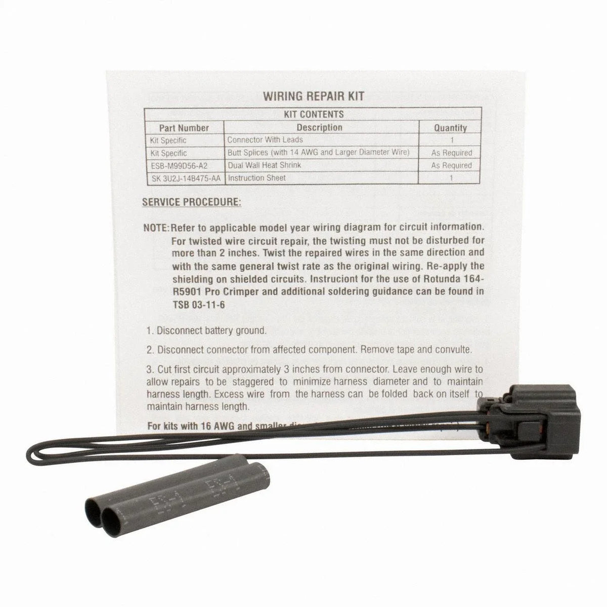 Motorcraft Back Up Light Switch Connector WPT-1027 for Ford Escape (2009–2012)