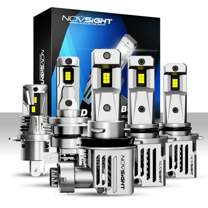 H4 LED Headlight Bulbs Kit H11 9005 9006 for Universal Fitment 2010–2023