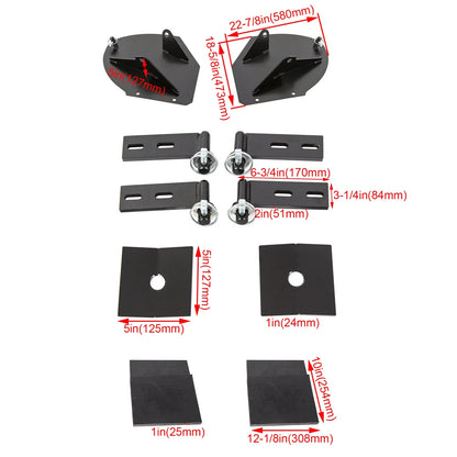 Pro-Wing Blade Extenders for Meyer Western PW22 (Universal)