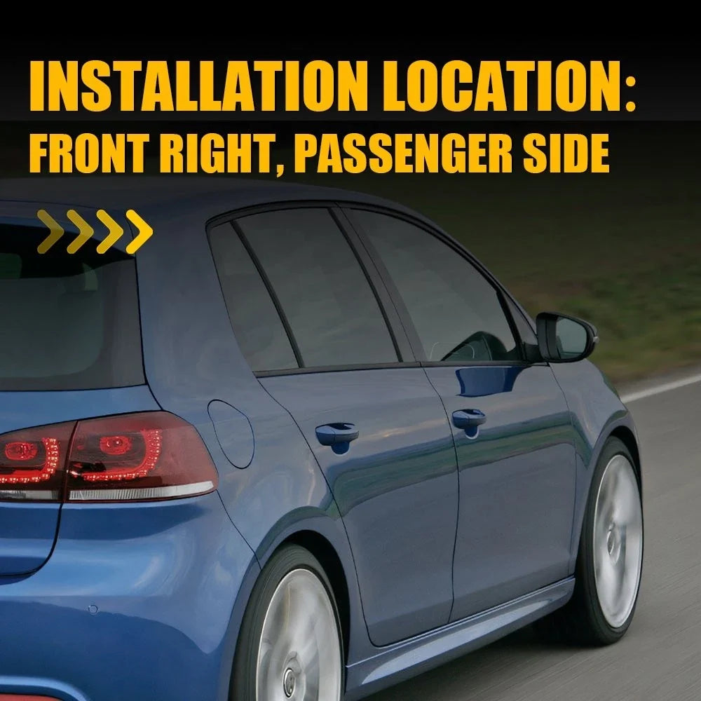 Heated Right Side Mirror Glass for Golf 2010–2014 5K0857522A EXV