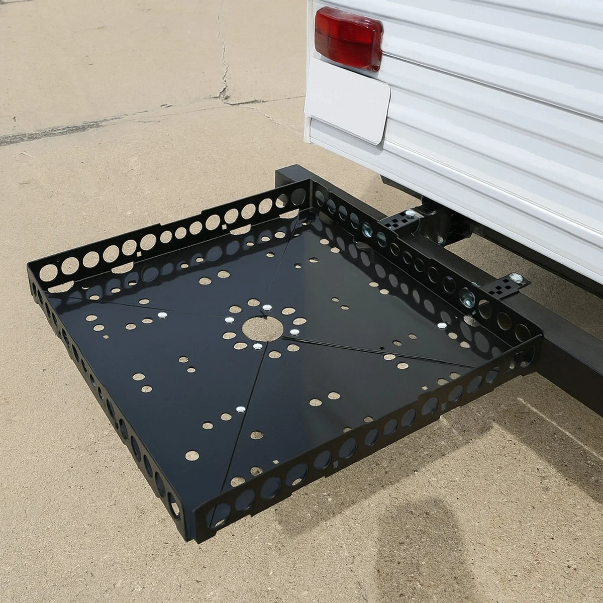 RV Bumper Mount Generator and Cargo Carrier Tray Kit