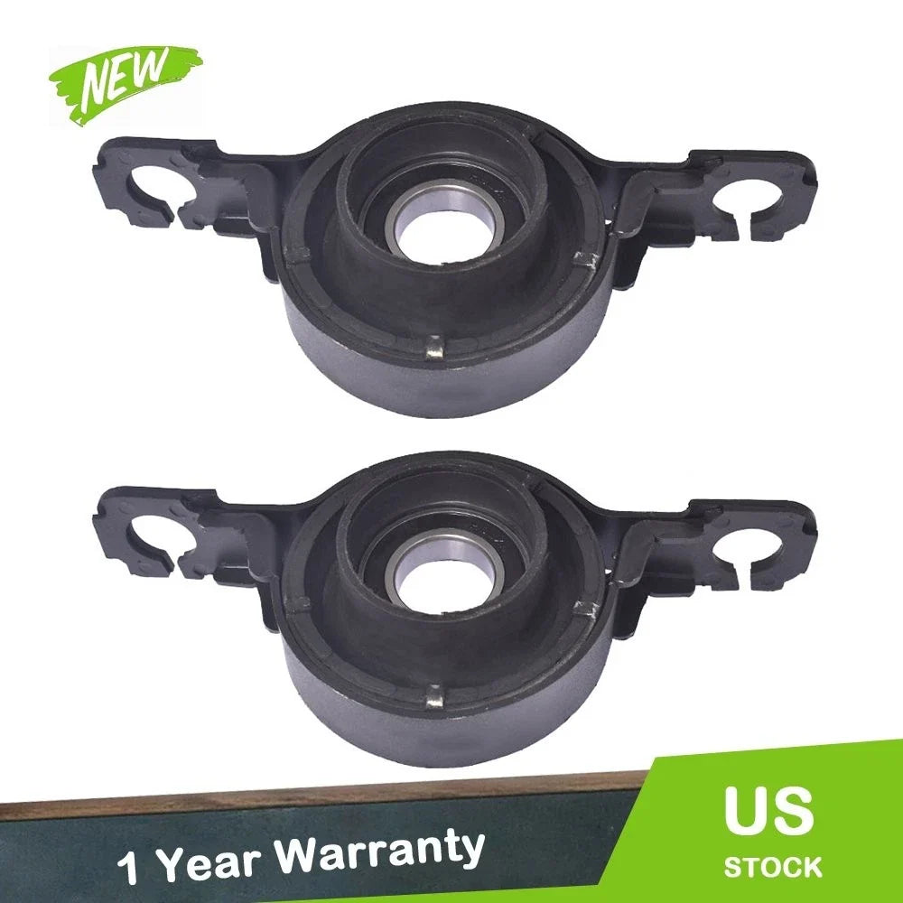 Set of 2 Center Support Bearings for Ford Edge & Mazda CX-9 (2007–2013)