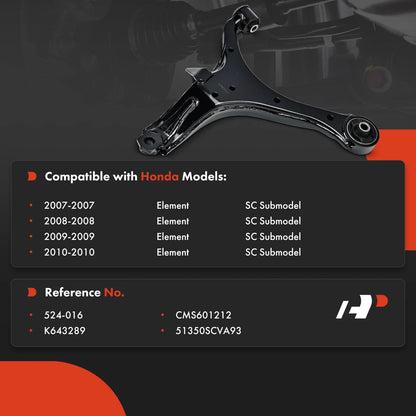 Front Right Control Arm for Honda Element SC (2007-2010)