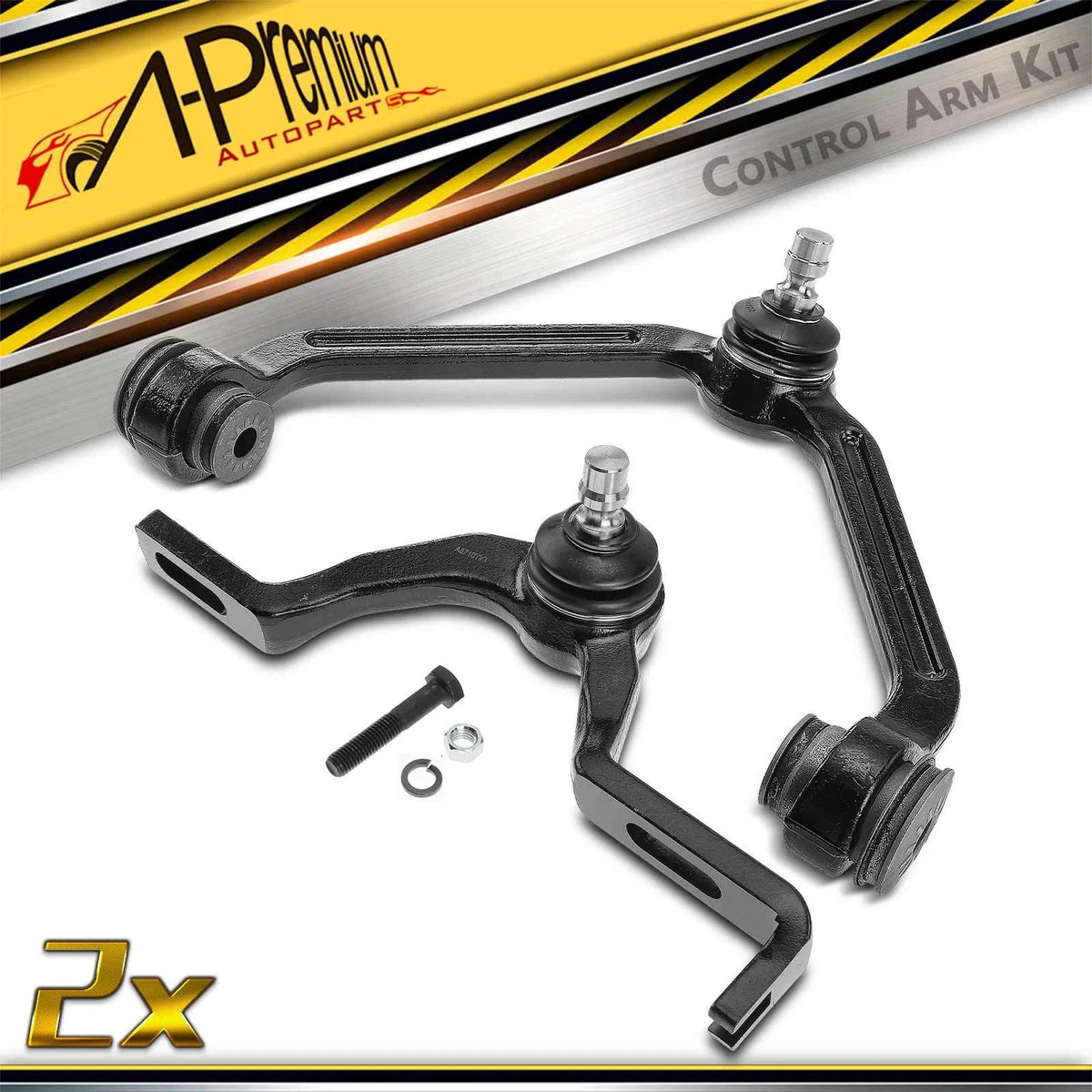 2X Control Arm with Ball Joint Assembly for Ford Explorer (1995–2001) Ranger (1998–2003)