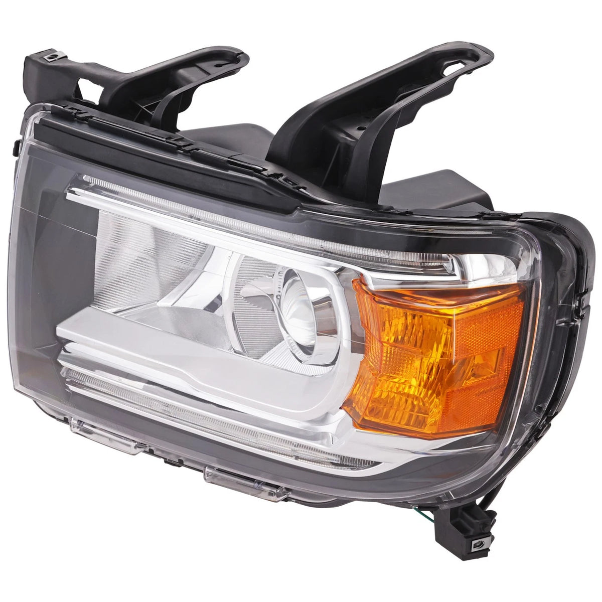 Driver Side Headlight for GMC Canyon (2015–2022) Halogen with Bulb