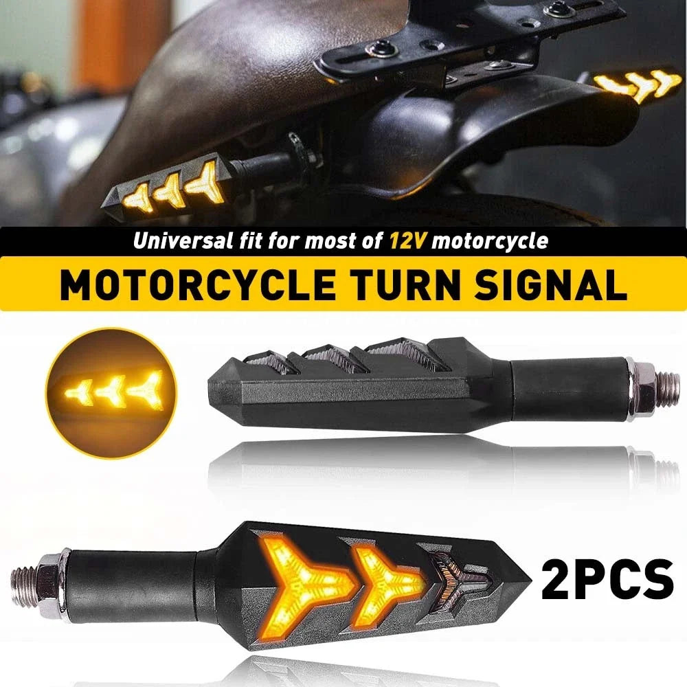 Set of 2 Flowing LED Turn Signals for Hilux N70 2005-2015