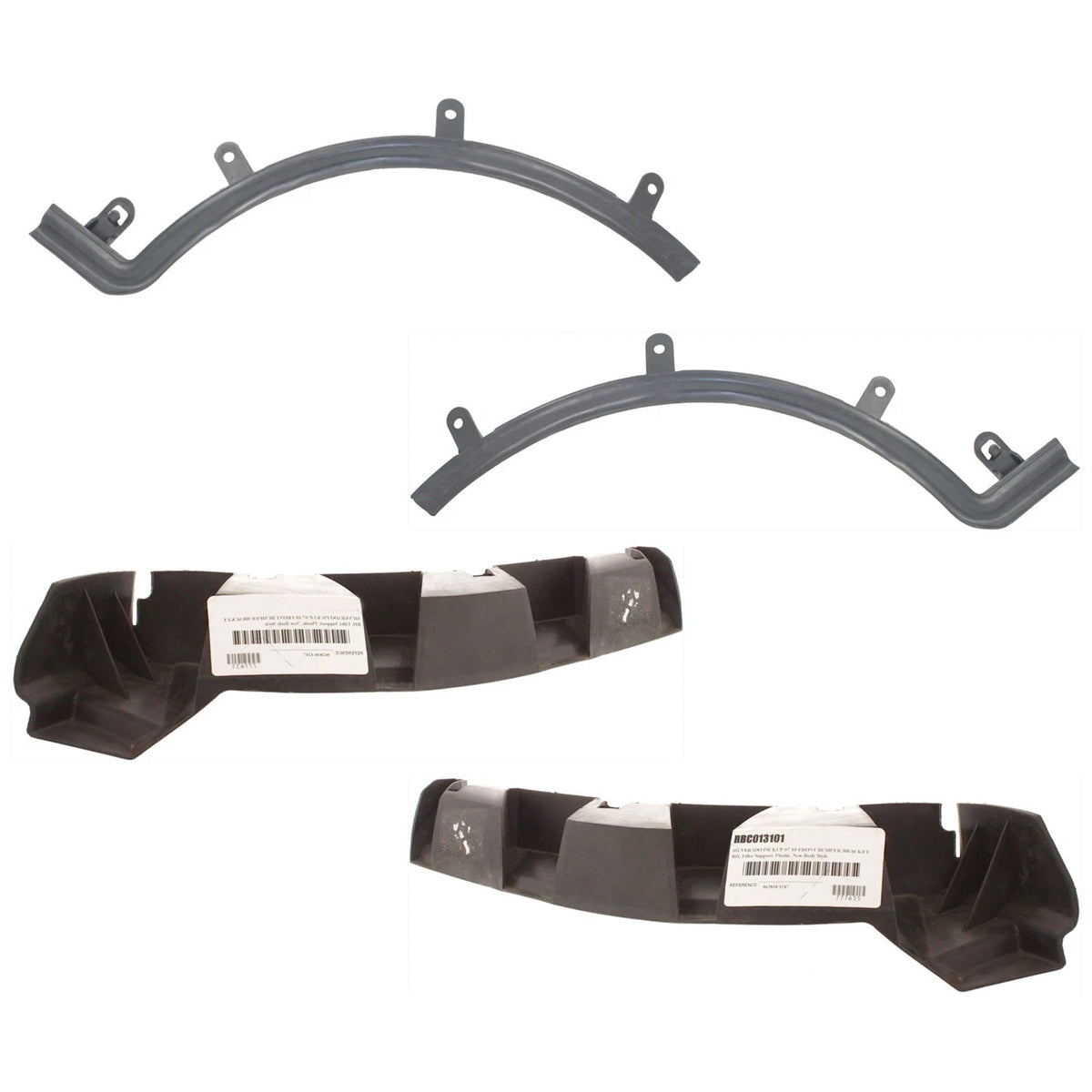 Bumper Face Bar Trim Molding Set for Chevy