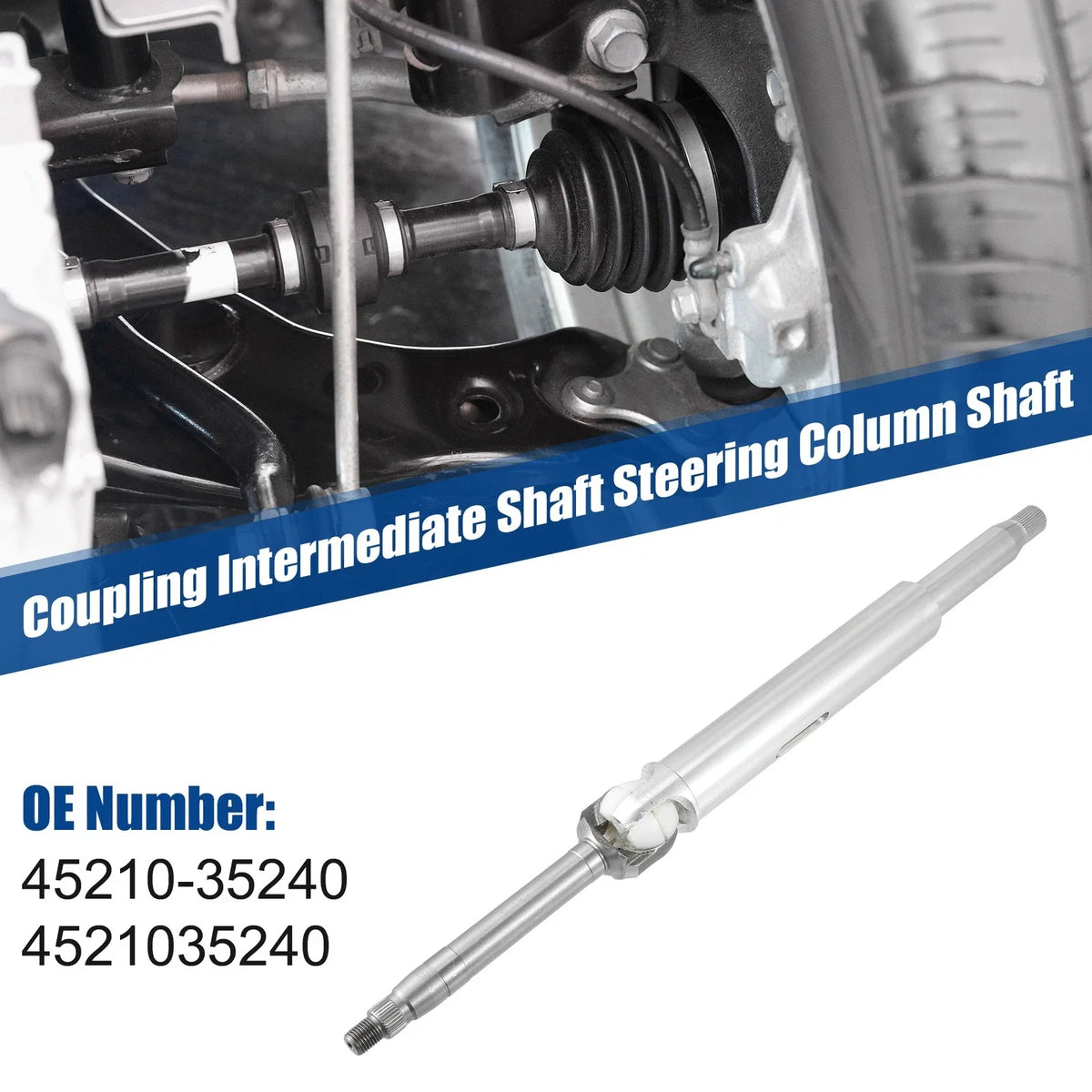 Intermediate Steering Column Shaft Coupling for Toyota FJ Cruiser (2007–2014)