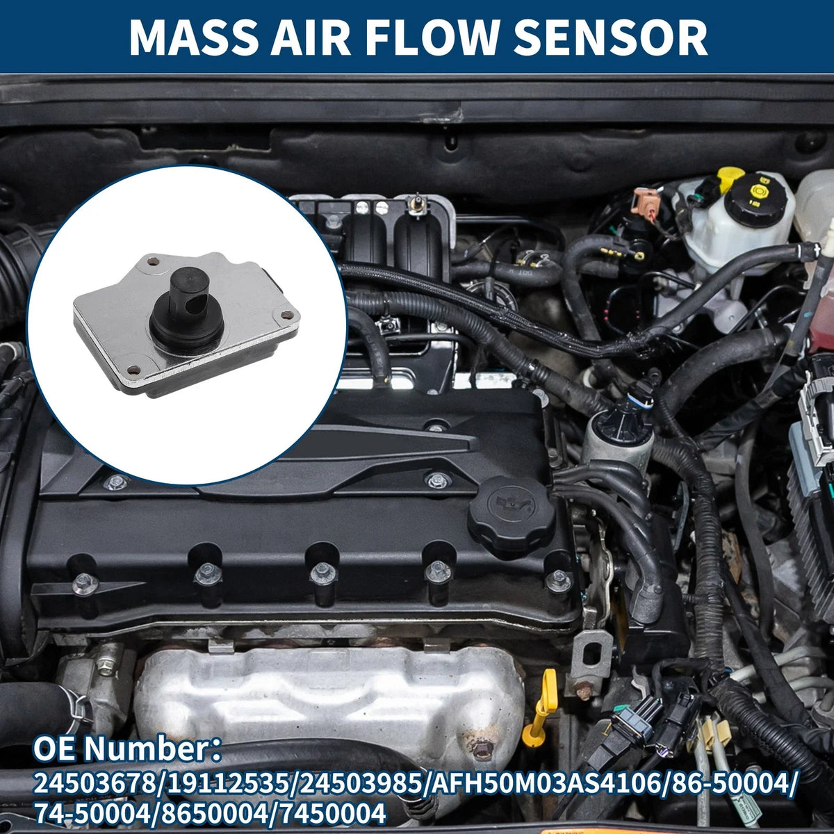 Mass Air Flow Sensor Meter No. 24503678 for Buick Park Avenue (1994–1995)