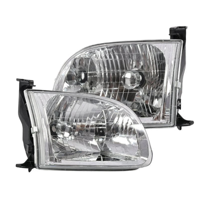 Halogen Headlights for Toyota Tundra Access Cab 2000–2004 LH RH