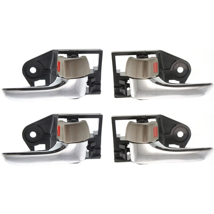 Set of 4 Interior Door Handles for Toyota Avalon (2005–2012)