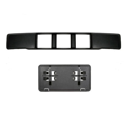 Lower Grille Trim Panel License Bracket for Ford F-150 Front Bumper 2015-2017