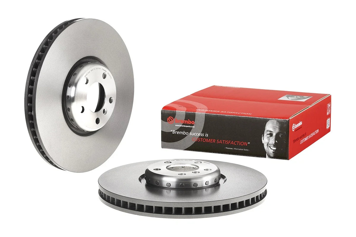 Brembo 385mm Front Driver Left Disc Brake Rotor for BMW E72 X6 (2008–2014)