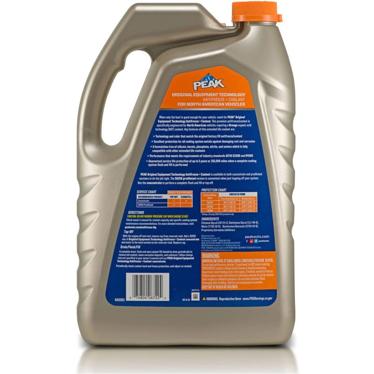 Coolant/Antifreeze for Chevy F150, Dodge Challenger, Pacifica