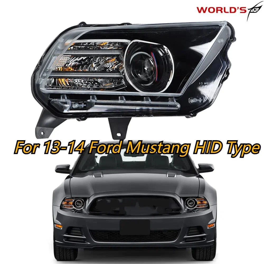 HID Xenon LED Projector Headlight for Ford Mustang (2013–2014)