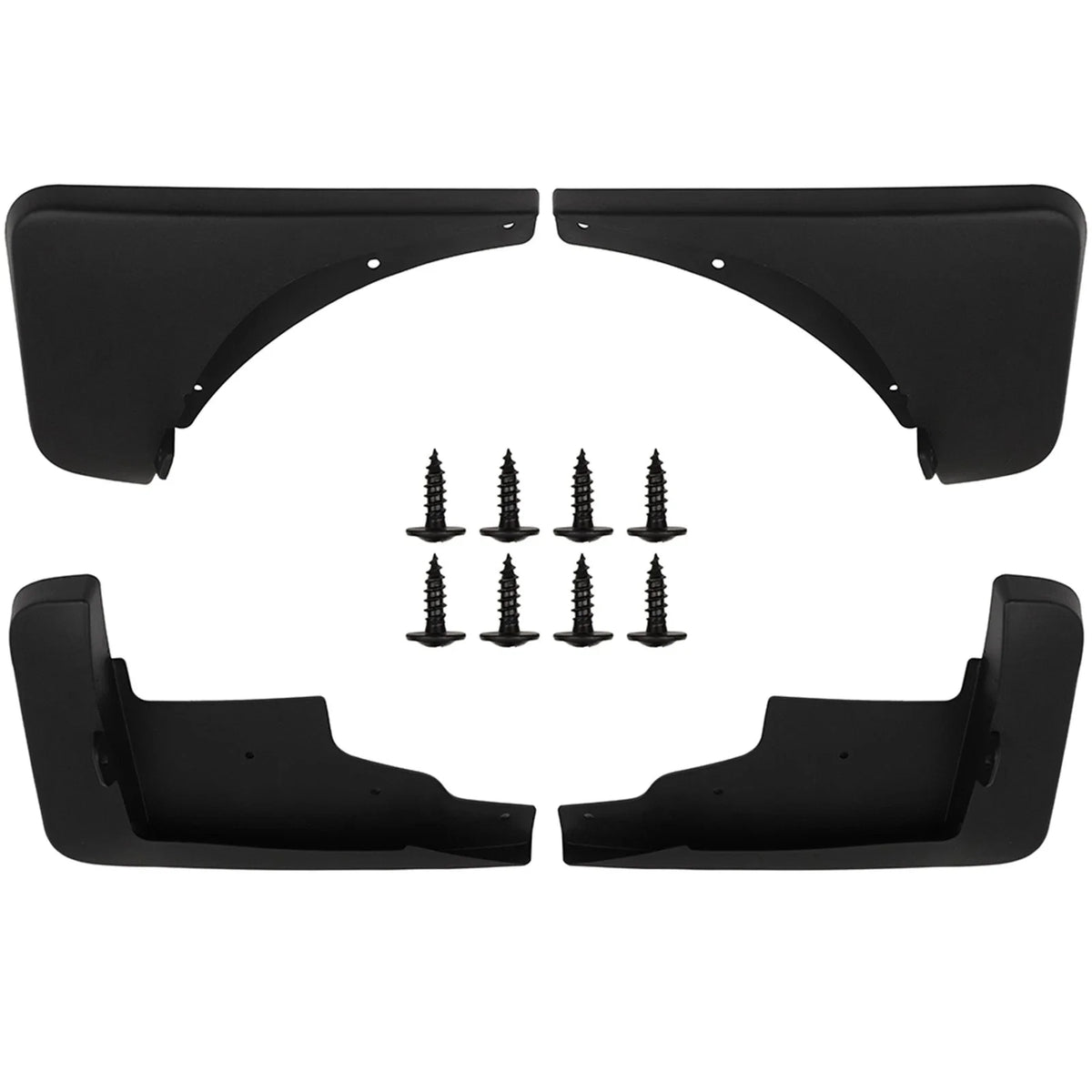 Set of 4 Mud Shields for Jeep Compass (2011–2016)