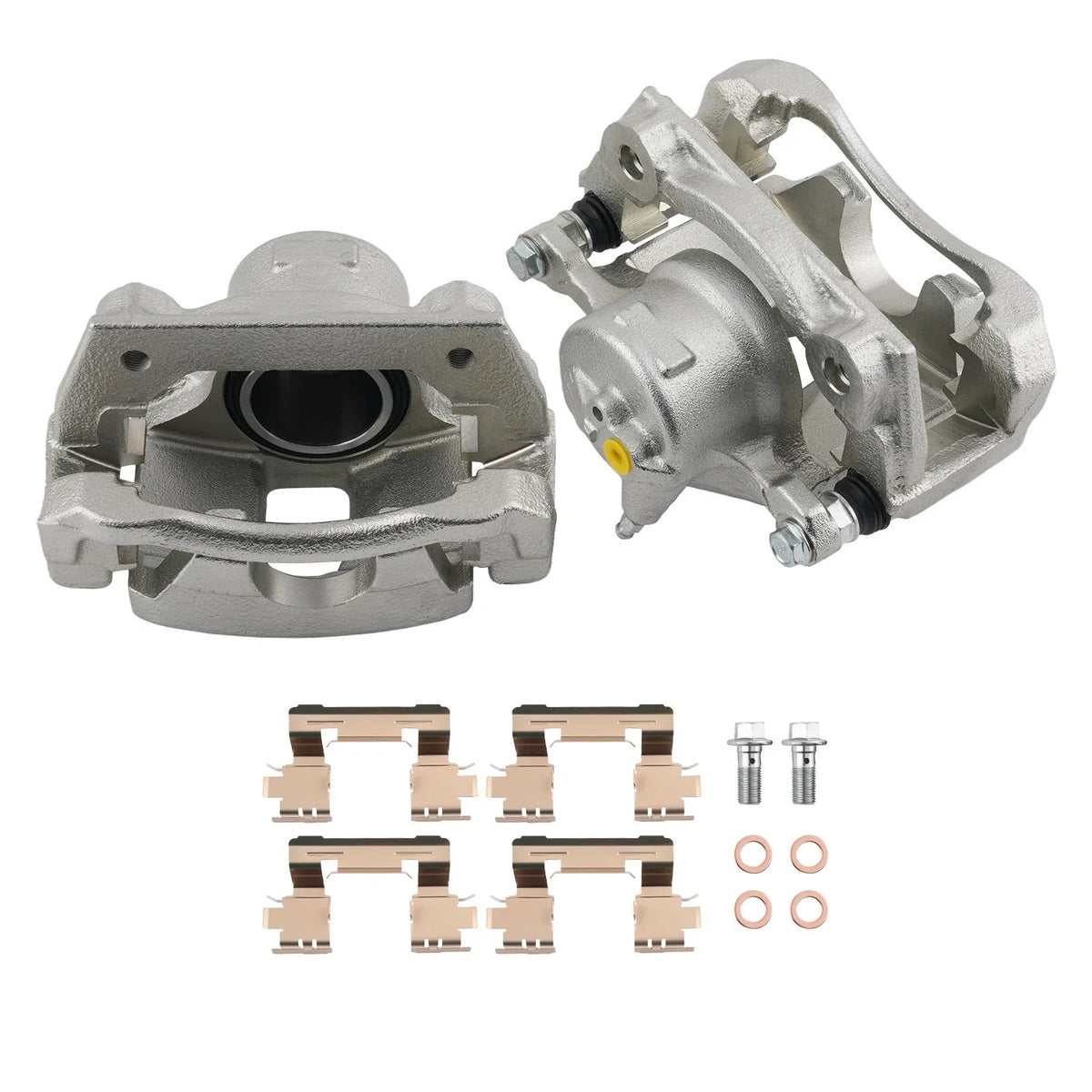 Brake Calipers Front Left and Right Set for Lexus IS250 2009-2015