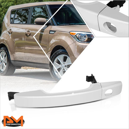 Chrome Outer Door Handle for Front Driver Kia Soul 2014–2019
