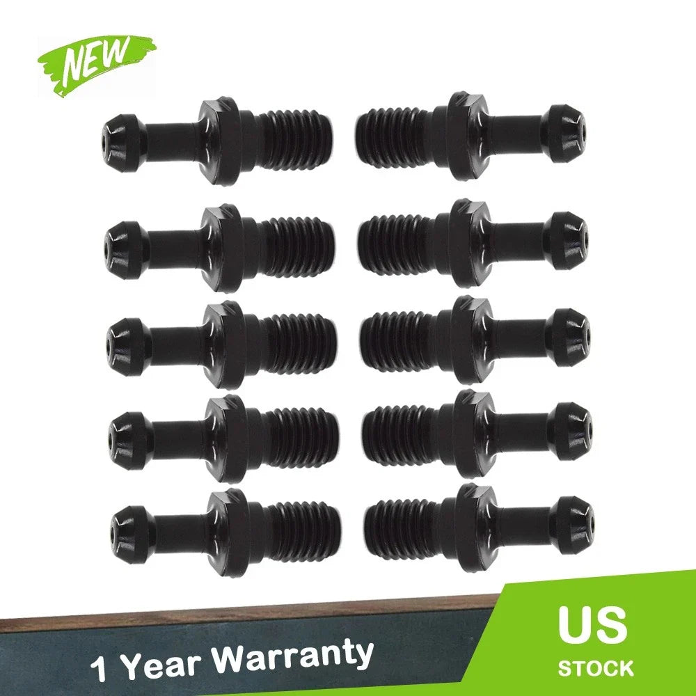 Set of 10 Pull Stud Retention Knobs for HAAS TOSHIBA (Fits CAT40)
