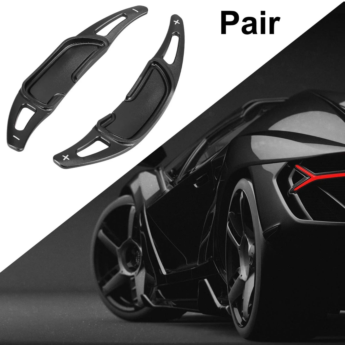 Shift Paddle Black for Mercedes-Benz A45 A35 E53 E63 (2016-2023)