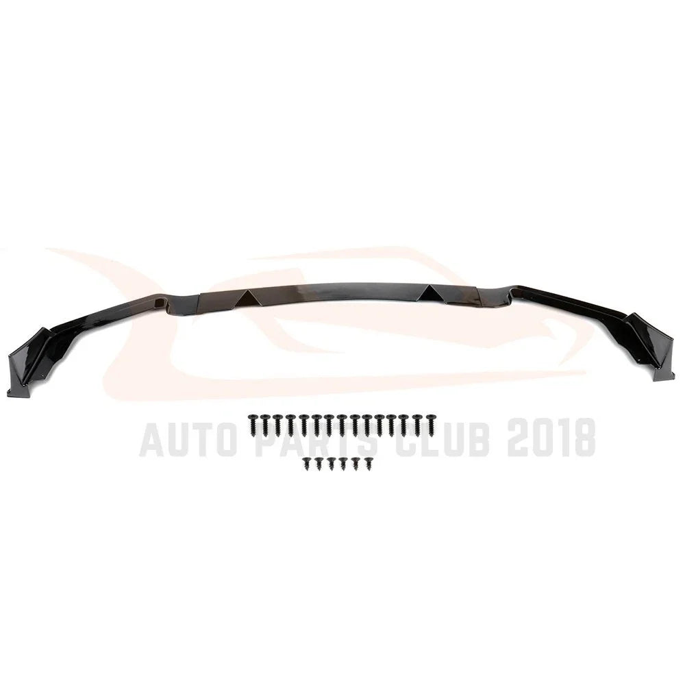 Gloss Black Front Splitter Lip for Infiniti Q50 Sport (2014–2017)