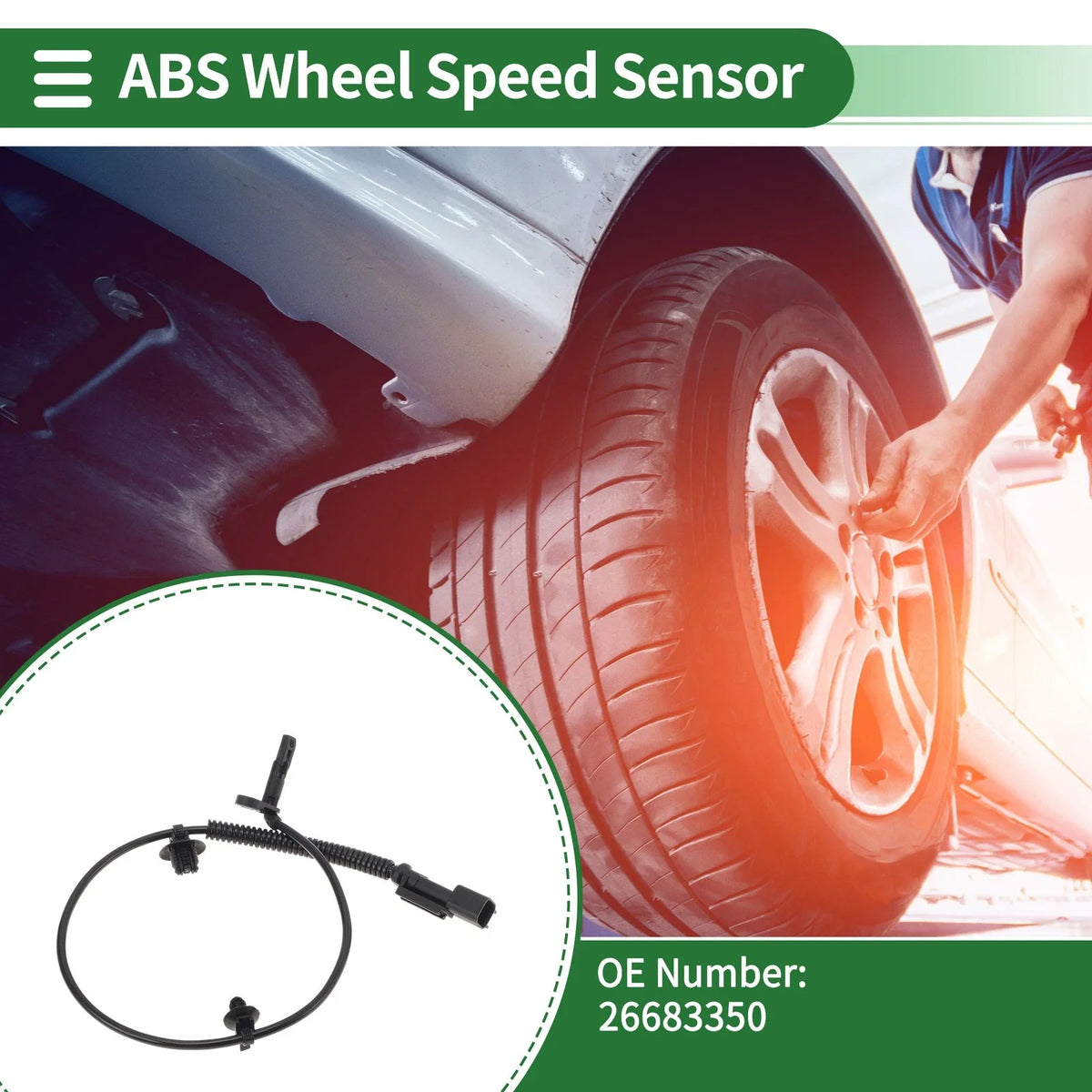 ABS Wheel Speed Sensor No. 26683350 for Buick LaCrosse (2017–2019)