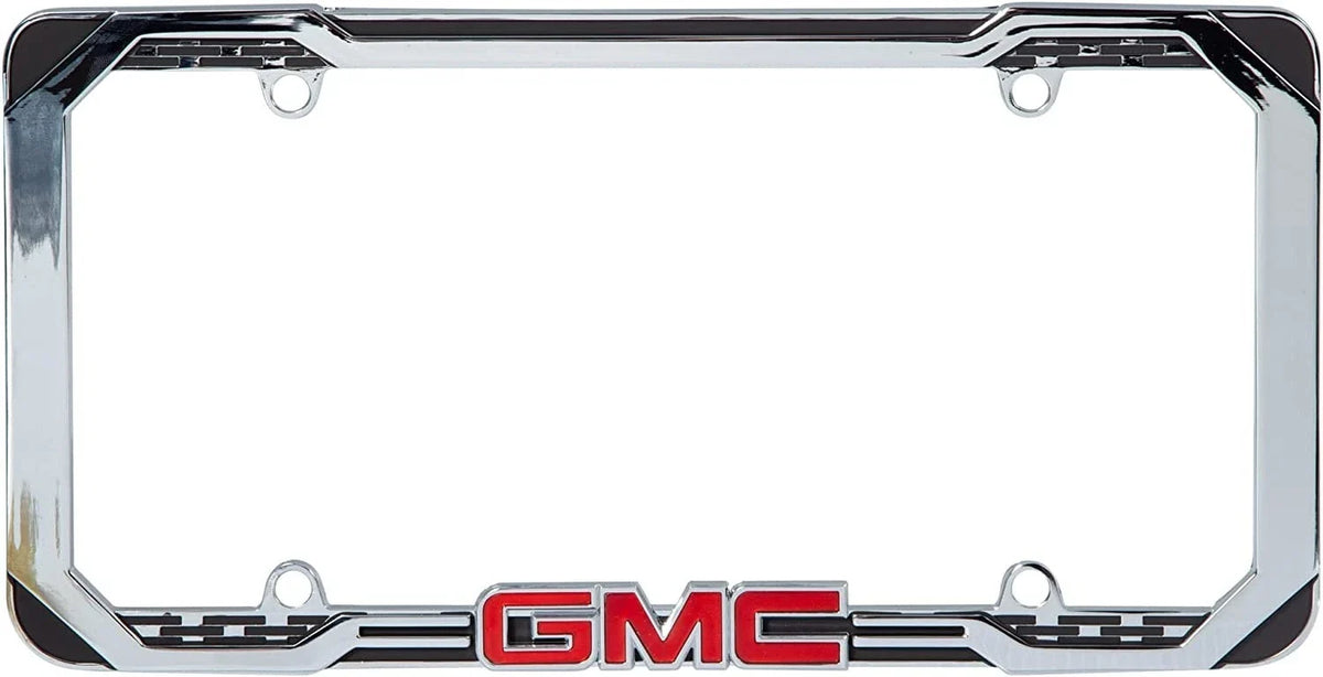 License Plate Frame, Reversible for GMC (042577)
