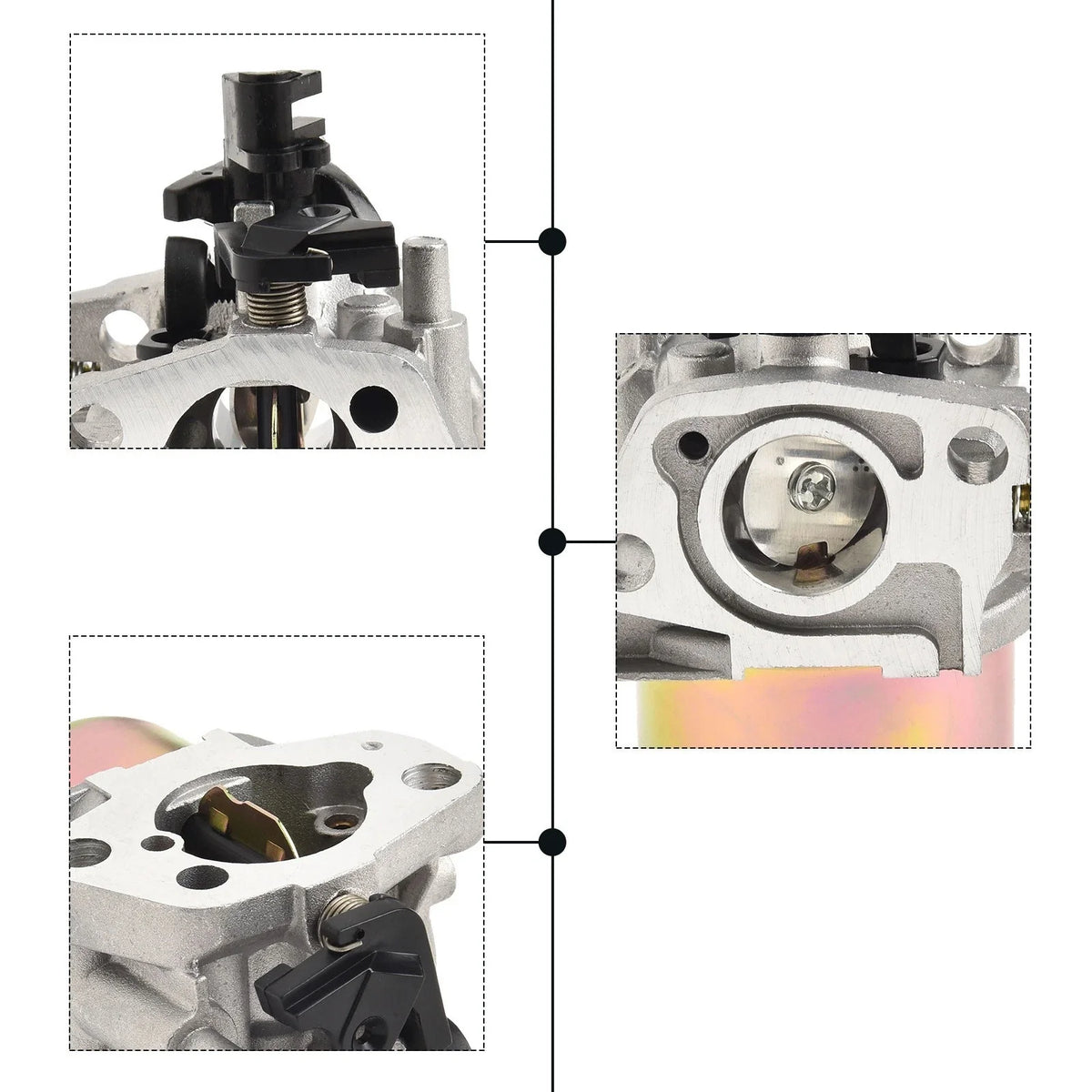 Carburetor Set for Lawn Mower Engines (Compatible with )