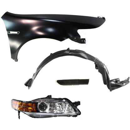 Headlight Passenger Right Side for Acura TL (2007–2008)