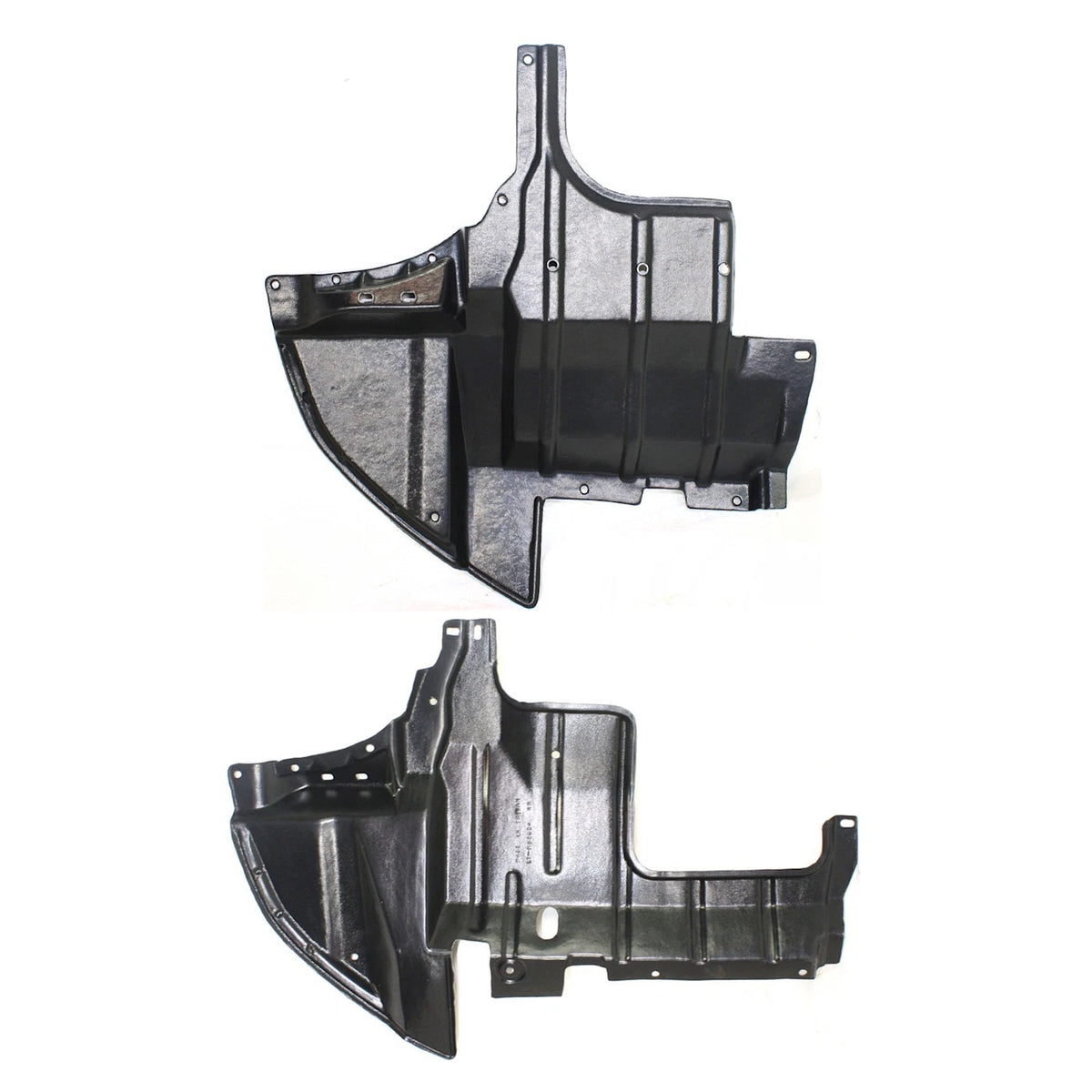 Set of 2 Engine Splash Shields for Mitsubishi Outlander (2003–2006)