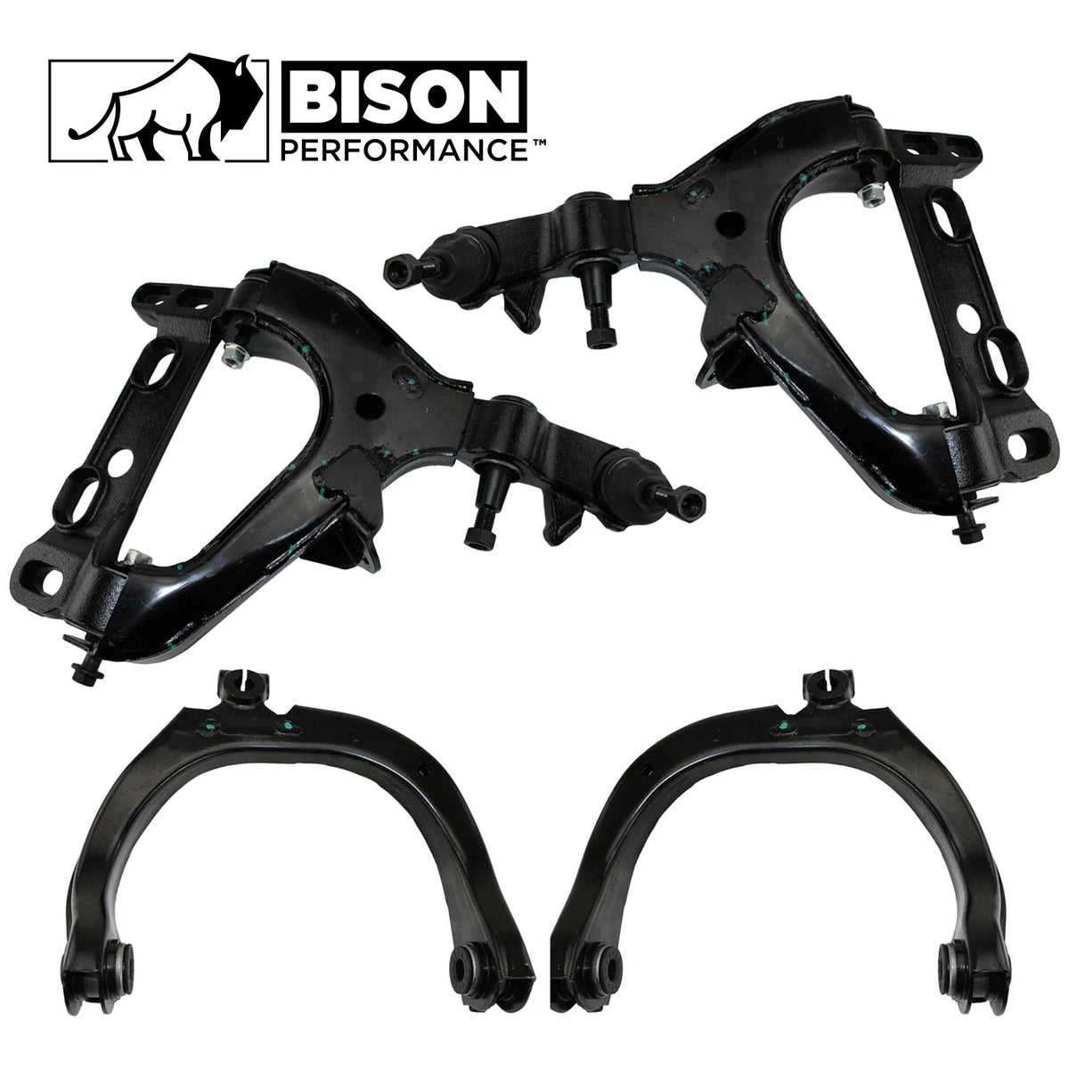 4-Piece Control Arm Assembly for Buick Chevy GMC Saab