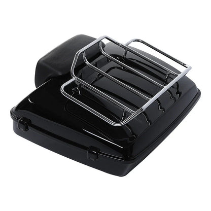 Chopped Trunk Backrest Pad Rack for Harley Touring (2014-2026)