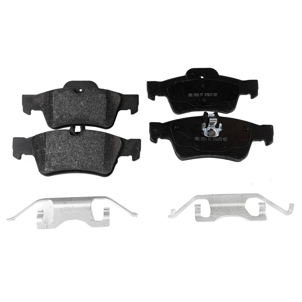 Rear Brake Disc Set with Pads for Mercedes Benz E320 (2003-2009)