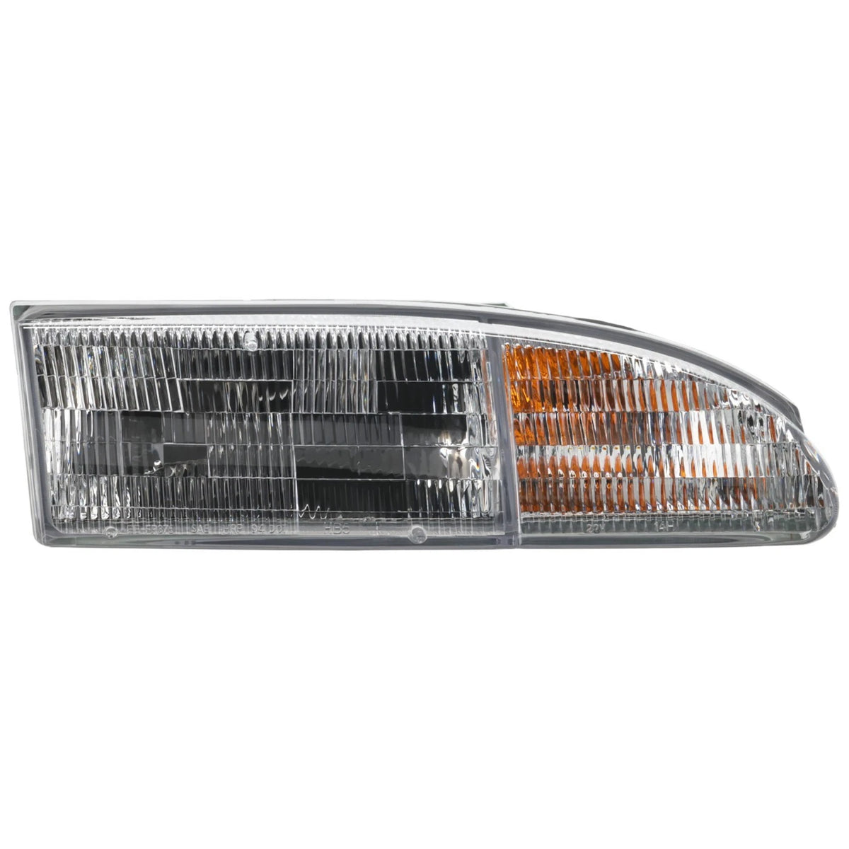 Passenger Side Headlight for Ford Thunderbird (1994–1995) Halogen, with Bulb