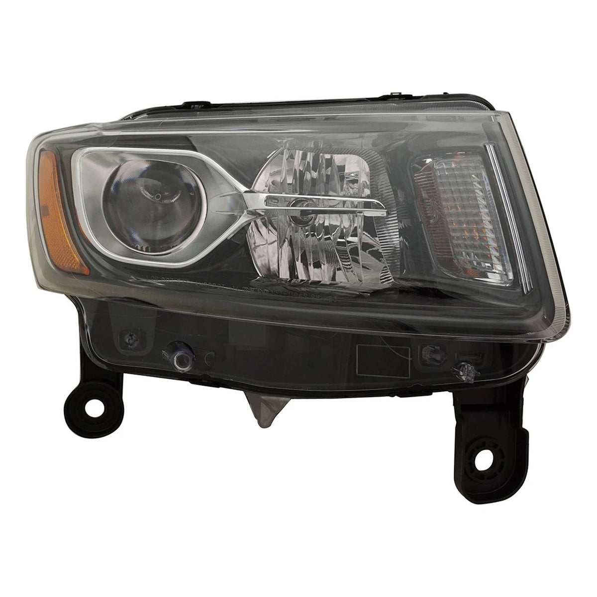 Headlight Kit for Jeep Grand Cherokee (2014–2016) RH Assy Halogen Chrome